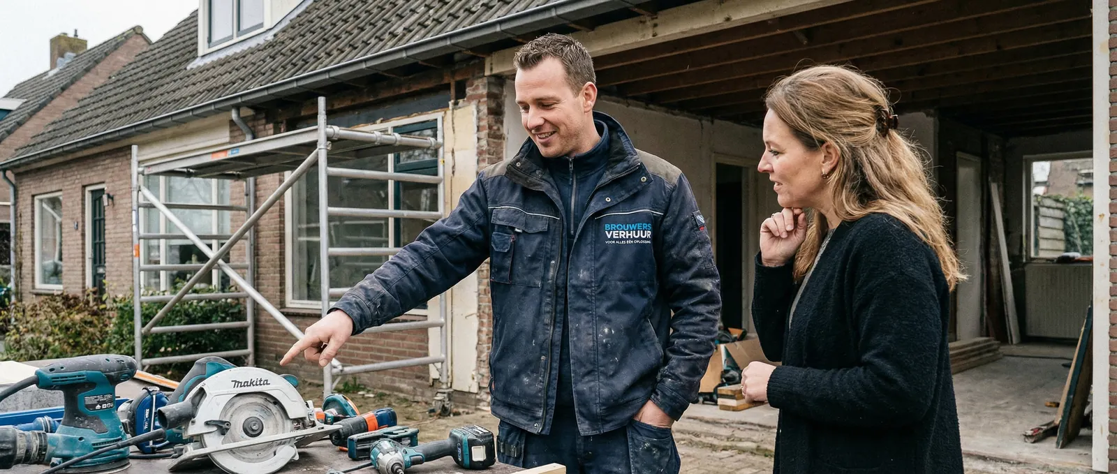 Deskundig advies over verhuurmaterieel voor bouw- en renovatieprojecten