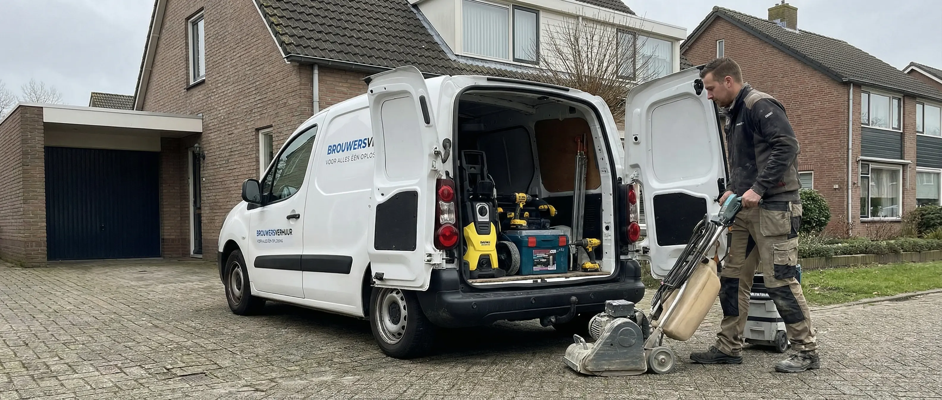 Levering van bouwmaterieel op locatie in Venlo