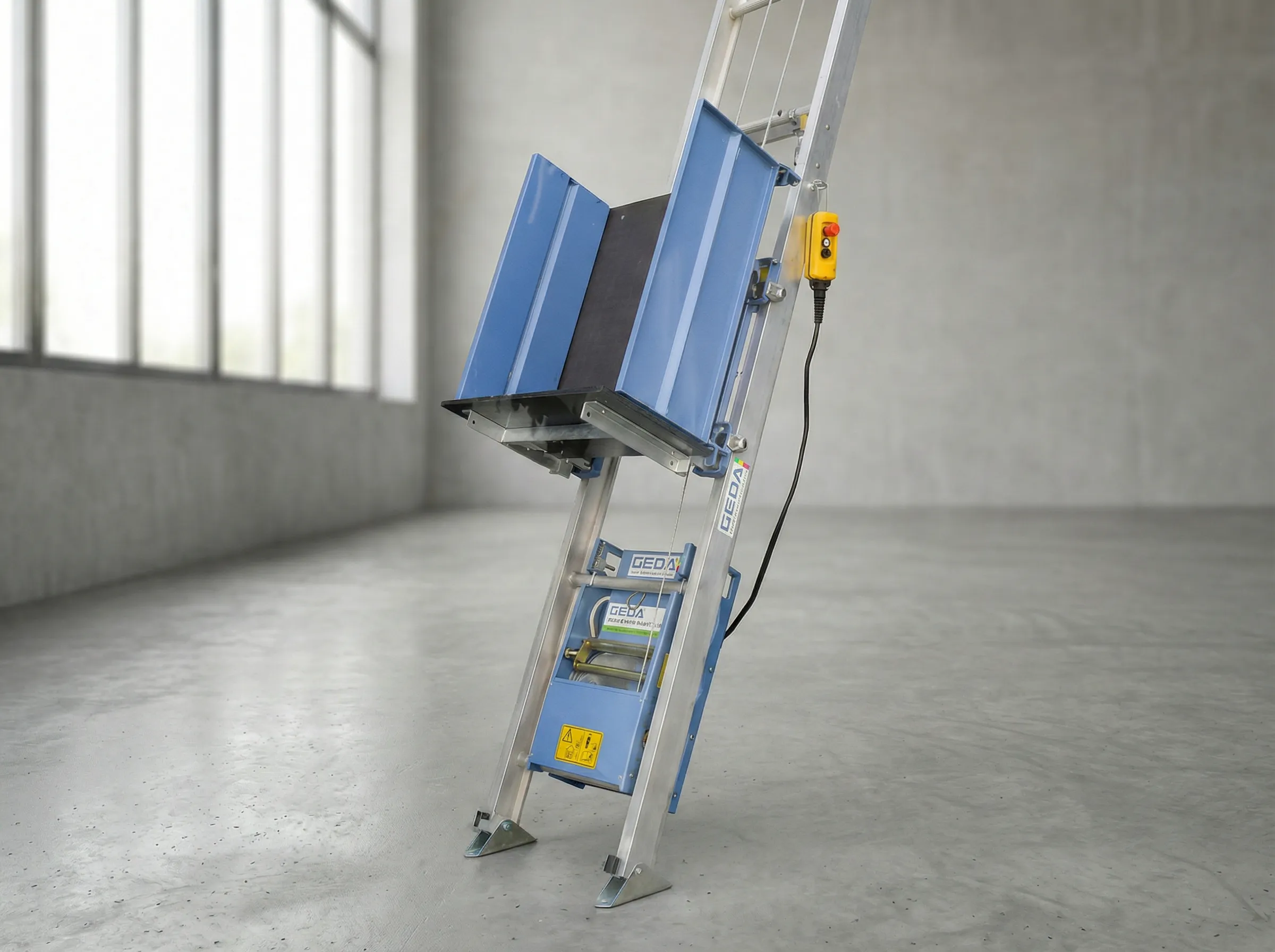 Ladderlift voor verhuizingen, renovaties en bouwprojecten