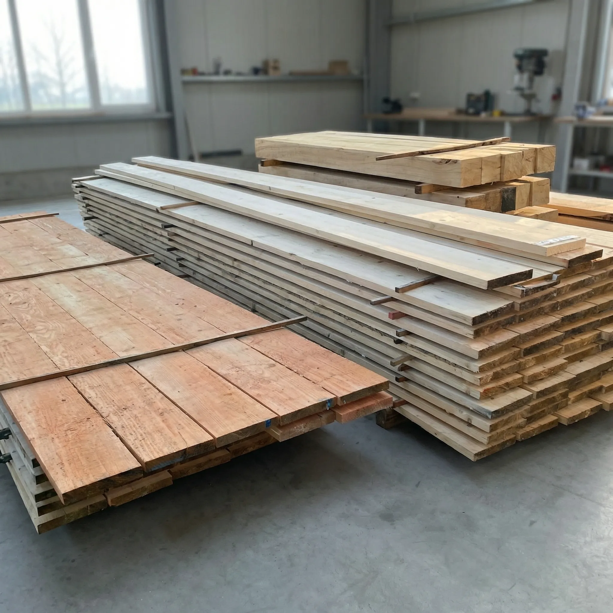 Steigerplank voor veilige steigerconstructies op bouwplaatsen